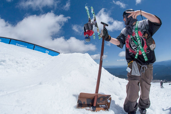 The Best Tool for Building Snow Kickers: Why the DMOS Stealth Shovel Is Built for Big Jumps