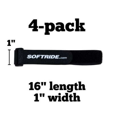 Softride Gear Straps 16 inch or 24 inch 4 pack