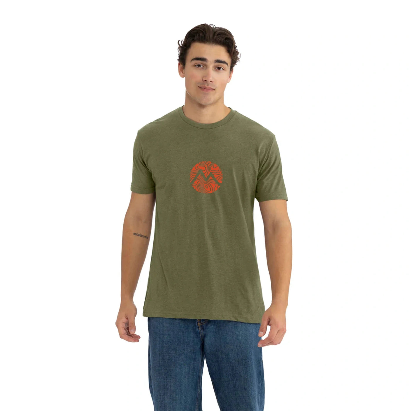 Men's T-Shirt - DMOS Delta Shirt - Green