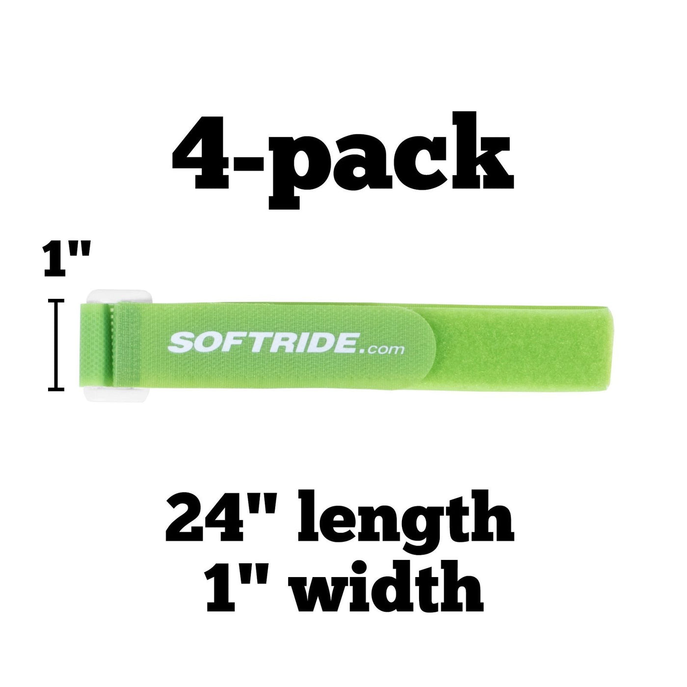 Softride Gear Straps 16 inch or 24 inch 4 pack