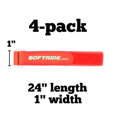 Softride Gear Straps 16 inch or 24 inch 4 pack