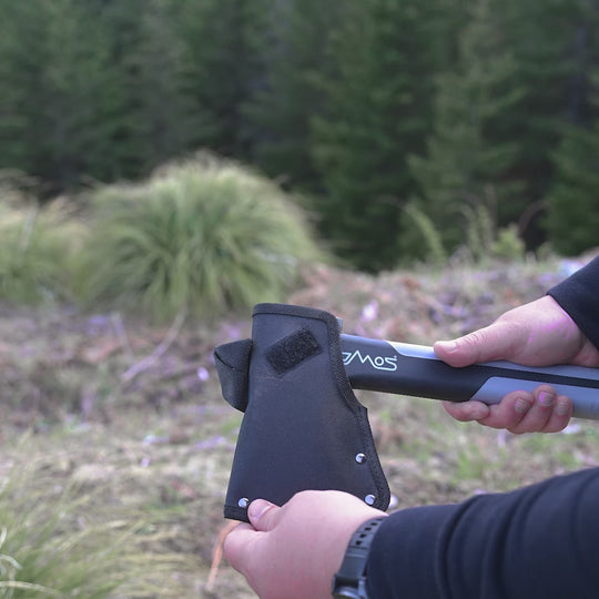 Axpedition 23.5 inch Hybrid Axe with Sheath – DMOS | Pro Shovel Tools